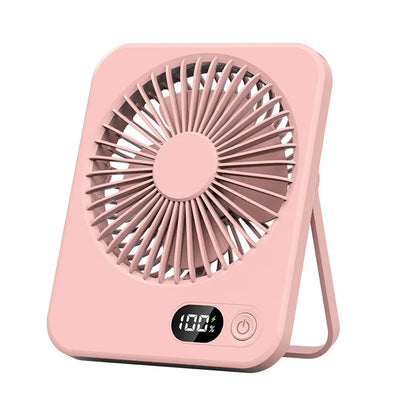 Mini Portable Folding USB Rechargeable Desk Fan