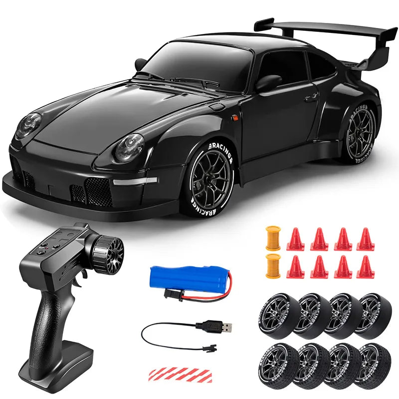1:24 4WD High Speed RC Drift Car with LED Lights