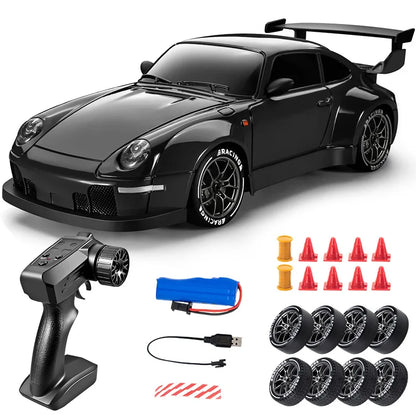 1:24 4WD High Speed RC Drift Car with LED Lights