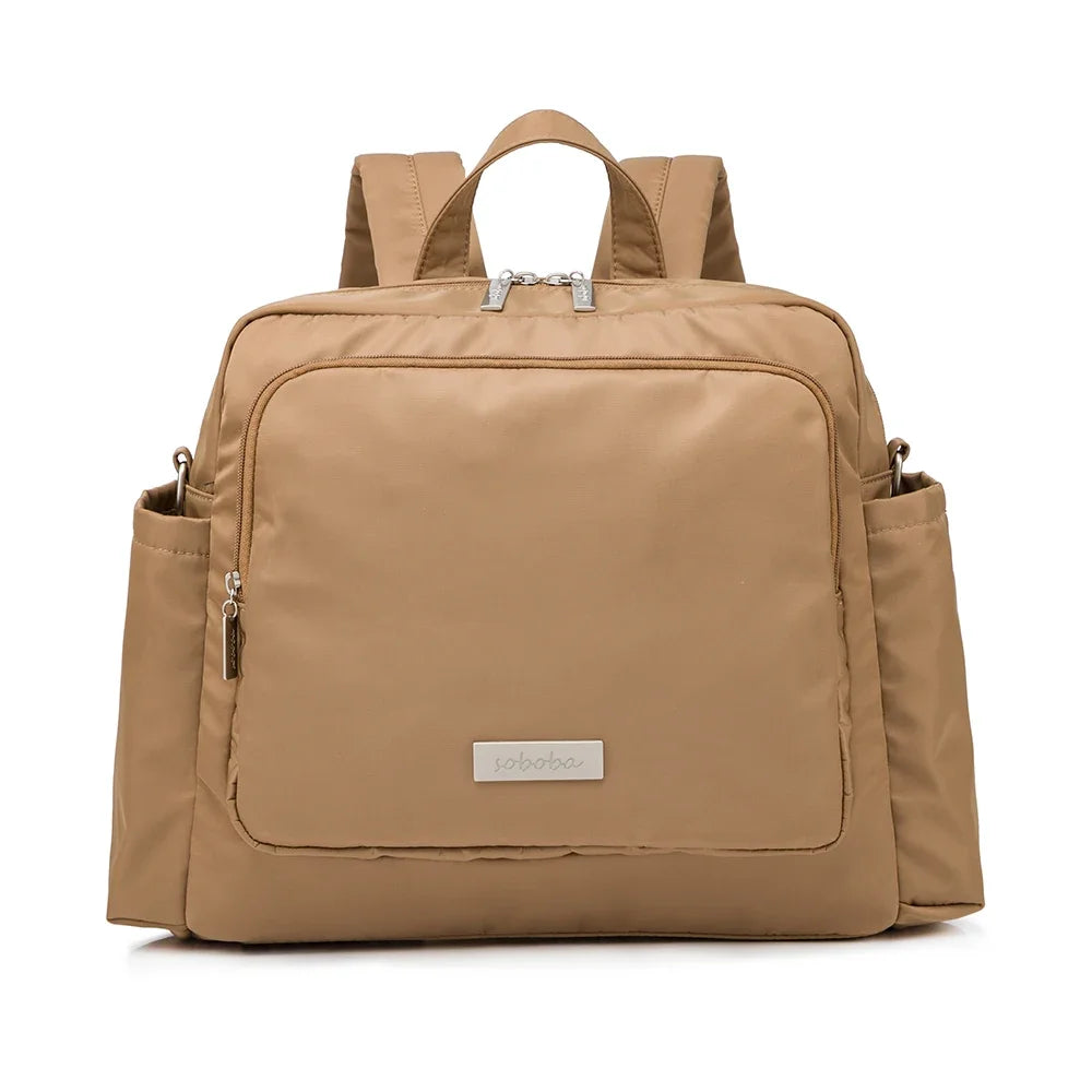 Soboba Large Capacity Diaper Bag Backpack – Waterproof Travel Mom Bag