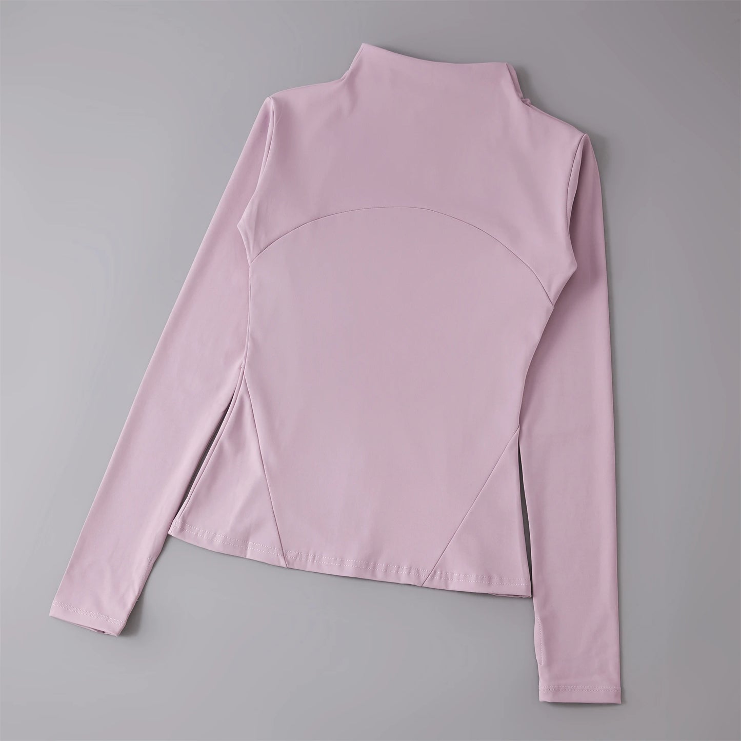 Women's Zip-Up Athletic Jacket – Slim Fit Running Sports Coat