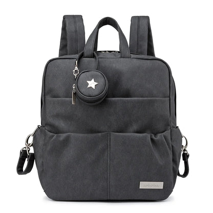 Soboba Large Capacity Waterproof Diaper Backpack with Pacifier Holder