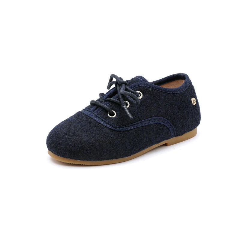 Kids Oxford Lace-Up Dress Shoes for Boys & Girls