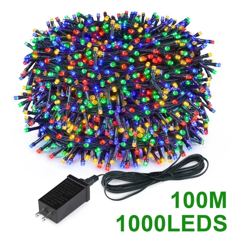 Waterproof LED Fairy String Lights – RGB, White & Warm White