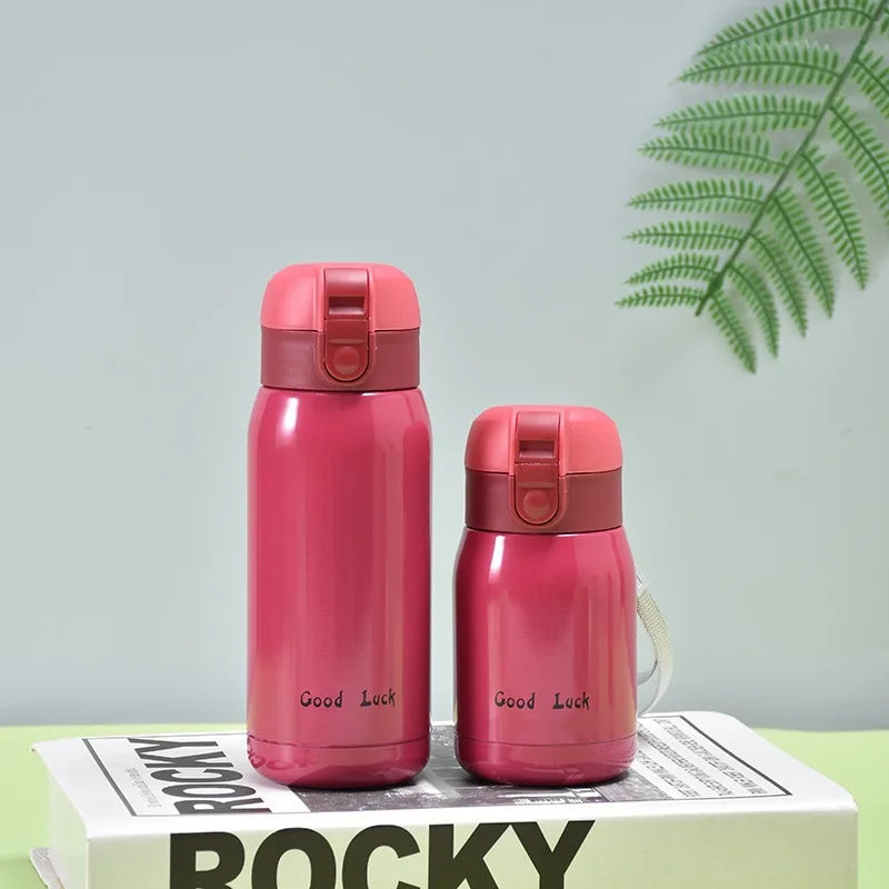 Mini Insulated Vacuum Flask – Stainless Steel, Leak-Proof, 200ml & 300ml