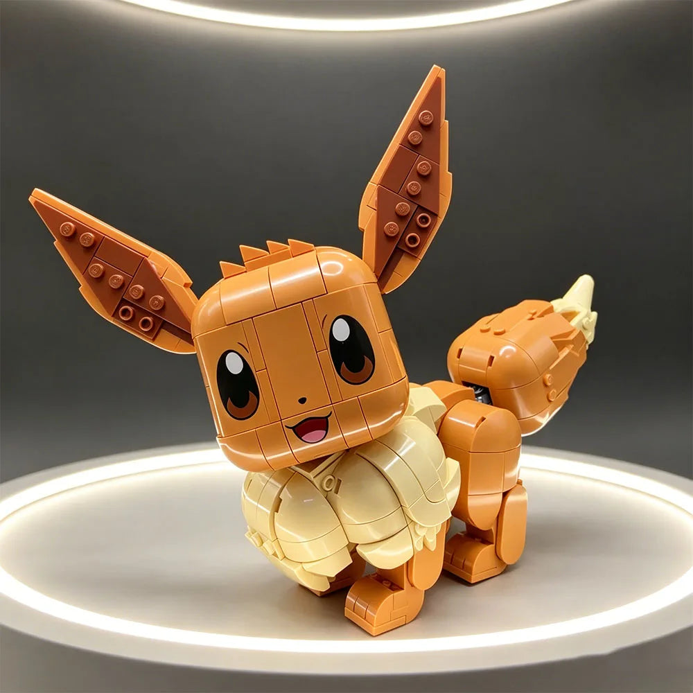 Cute Fox Magic Pet 3D Building Block Set