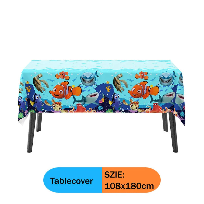 Finding Nemo Party Supplies – Disney Kids Birthday Tableware Decoration Set