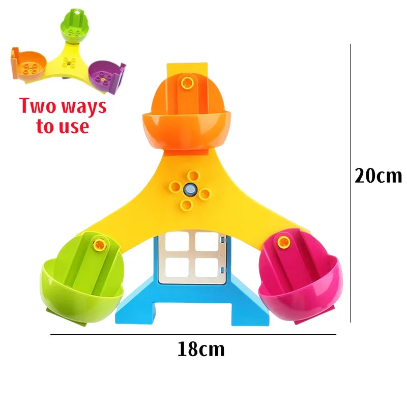 Large Building Blocks Playground Parts – Duplo Compatible Accessories
