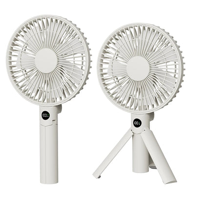 Handheld Folding Fan 3600mAh Rechargeable Desktop & Portable