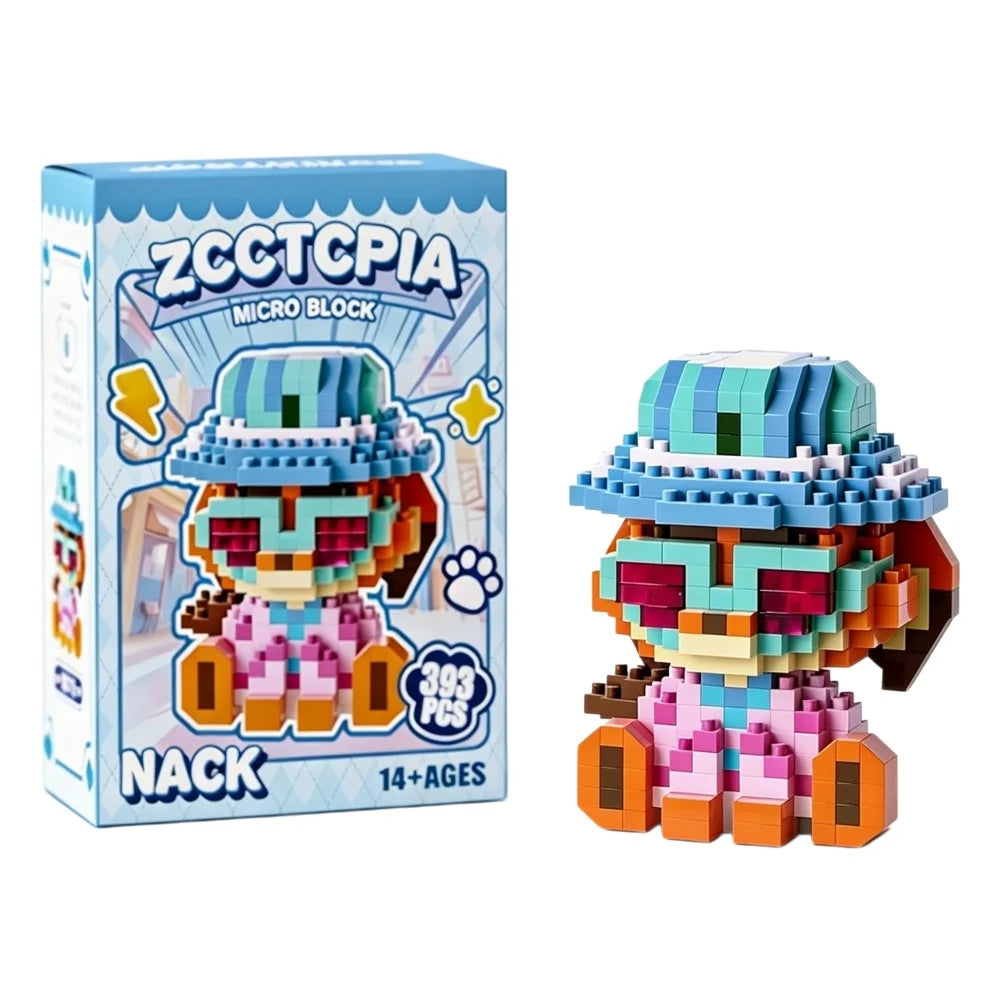Mini Building Blocks Cartoon Character Figure – Tsum Tsum Style