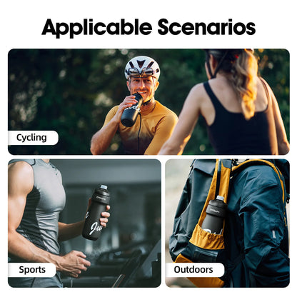 650ML 750ML Lightweight Leak Proof Cycling Water Bottle
