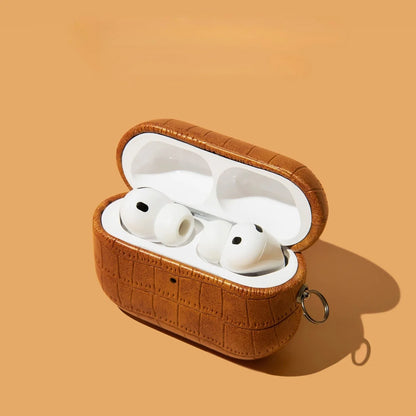Crocodile Pattern AirPods Case – Hard PC Cover for AirPods 1/2/3/4, Pro & Pro 2/3