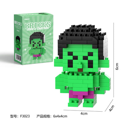 Superhero Mini Building Blocks Figure – Marvel Character Brick Toy