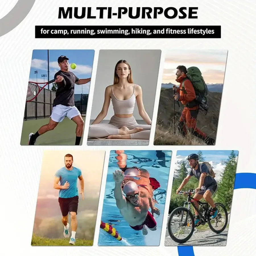 Quick-Dry Sports Towel – Swimming, Gym & Camping