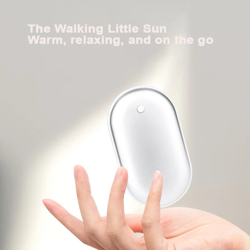 Electric Hand Warmer Ultra-Thin Double-Sided with 3 Heat Levels