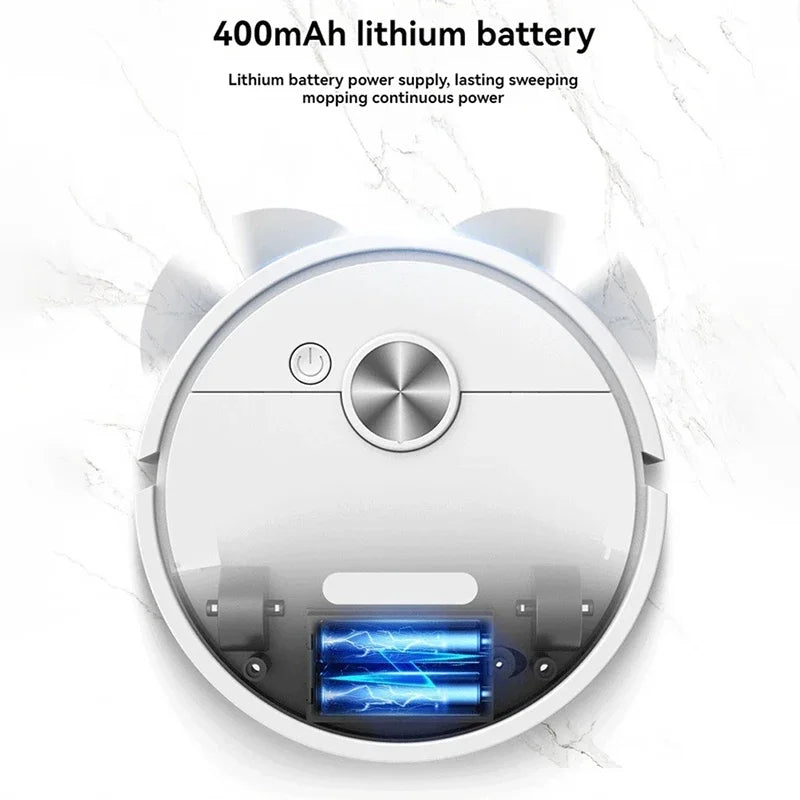 Smart Automatic Robot Vacuum with Sweeping and Mopping