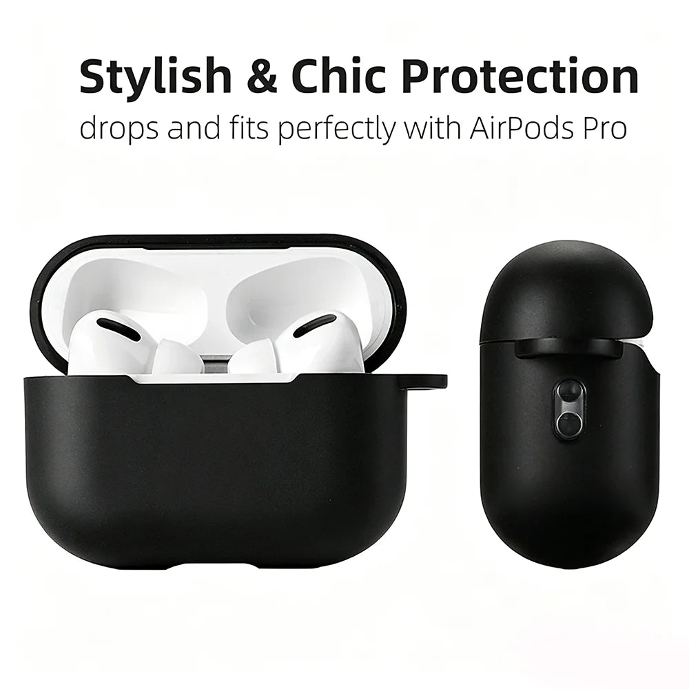 Silicone AirPods Case Protective Bumper Cover – Fits AirPods 2/3/4/Pro/Pro 2