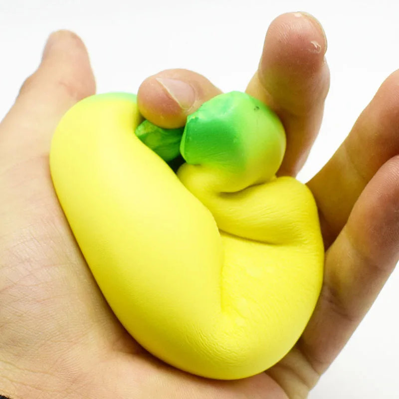 Squishy Banana Slow Rising Stress Relief Squeeze Toy