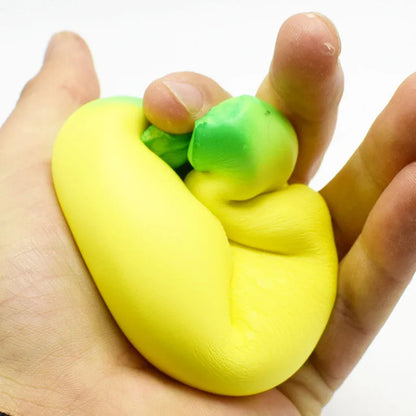 Squishy Banana Slow Rising Stress Relief Squeeze Toy