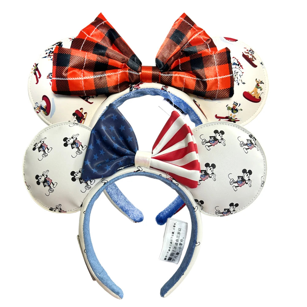 Mickey Mouse Ear Headband – Bow Costume Cosplay Party Accessory