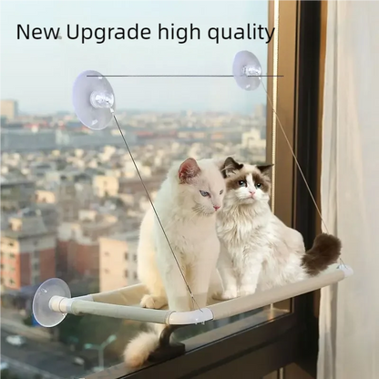 Cat Window Hammock Hanging Bed – Sunny Seat with 20kg Capacity