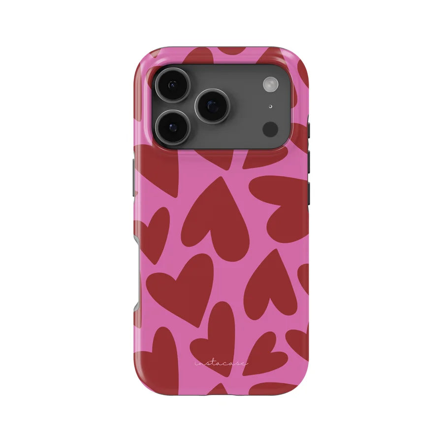 Vintage Animal & Floral Heart iPhone Case