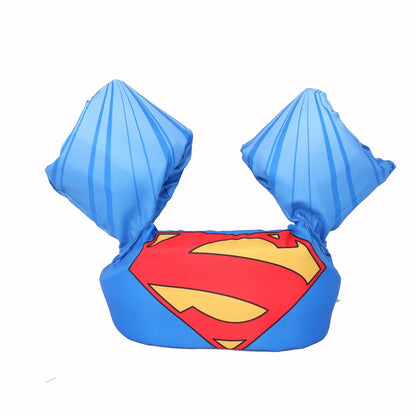 Kids Swim Float Vest with Arm Bands – Cartoon Pool Safety Jacket