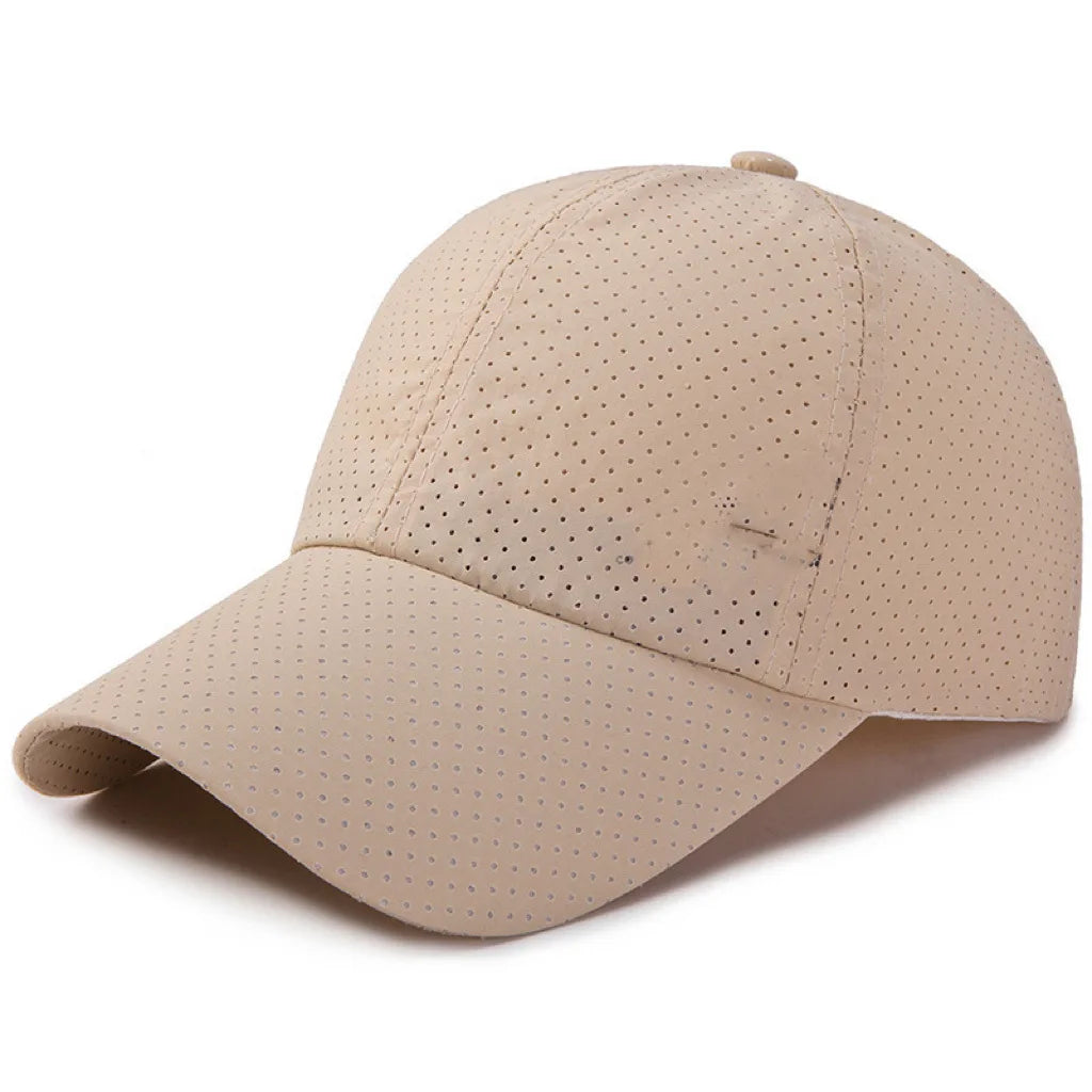Breathable Mesh Baseball Cap – Unisex Adjustable Sun Hat