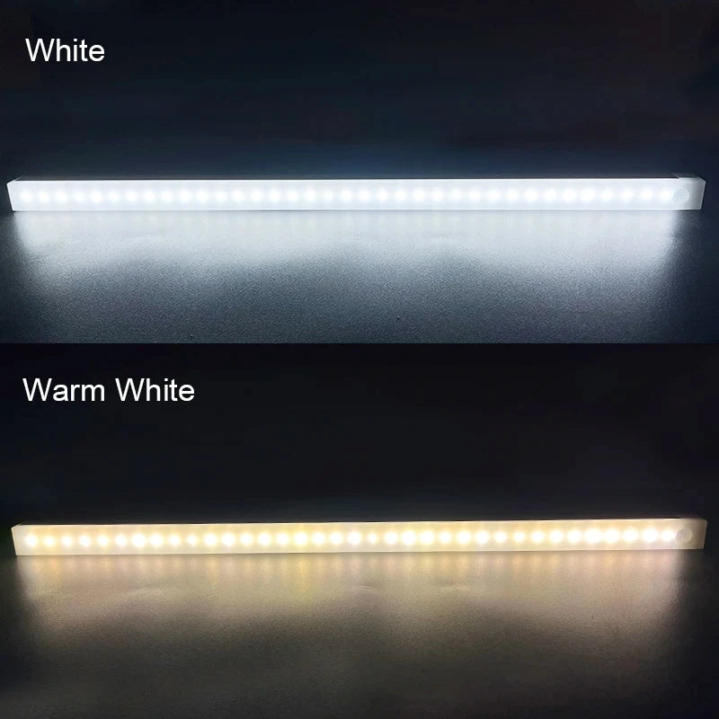 Motion Sensor LED Night Light – USB-C Rechargeable, 3 Color Modes