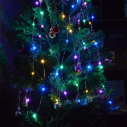 1m-30m 300led Strings Copper Wire 3xaa Battery Operated Christmas Wedding Party Decoration Led