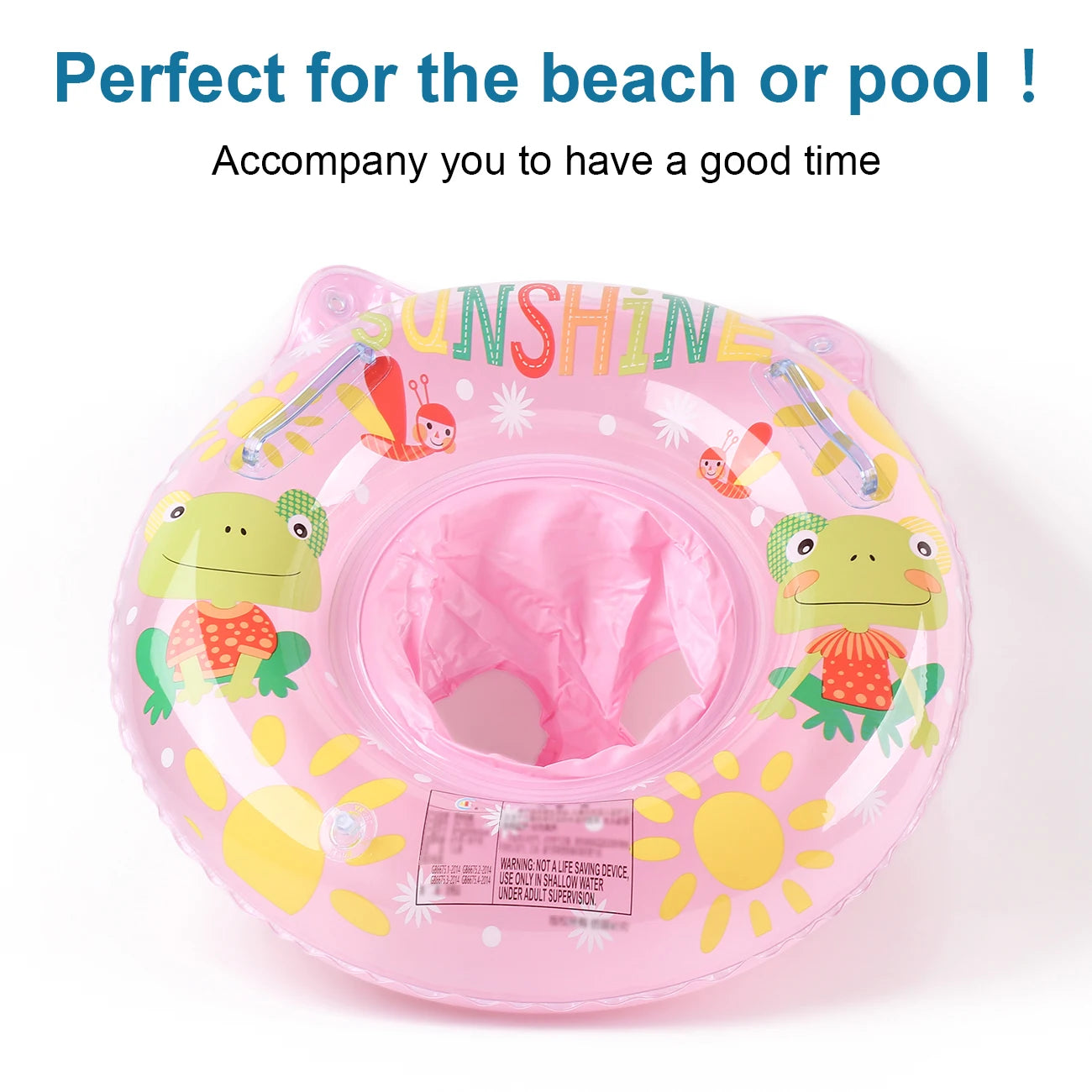 Baby Pool Float Inflatable Swim Ring for Toddlers 3M–3Y
