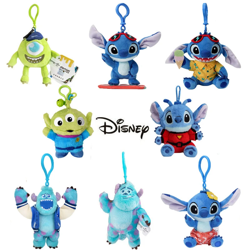 Disney Character Plush Keychain Bag Charm Stuffed Toy