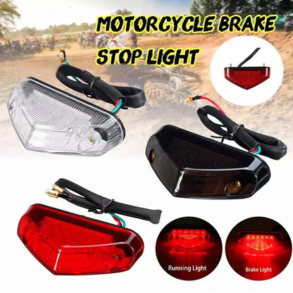 Motorcycle LED Tail Light – Universal Rear Stop Light