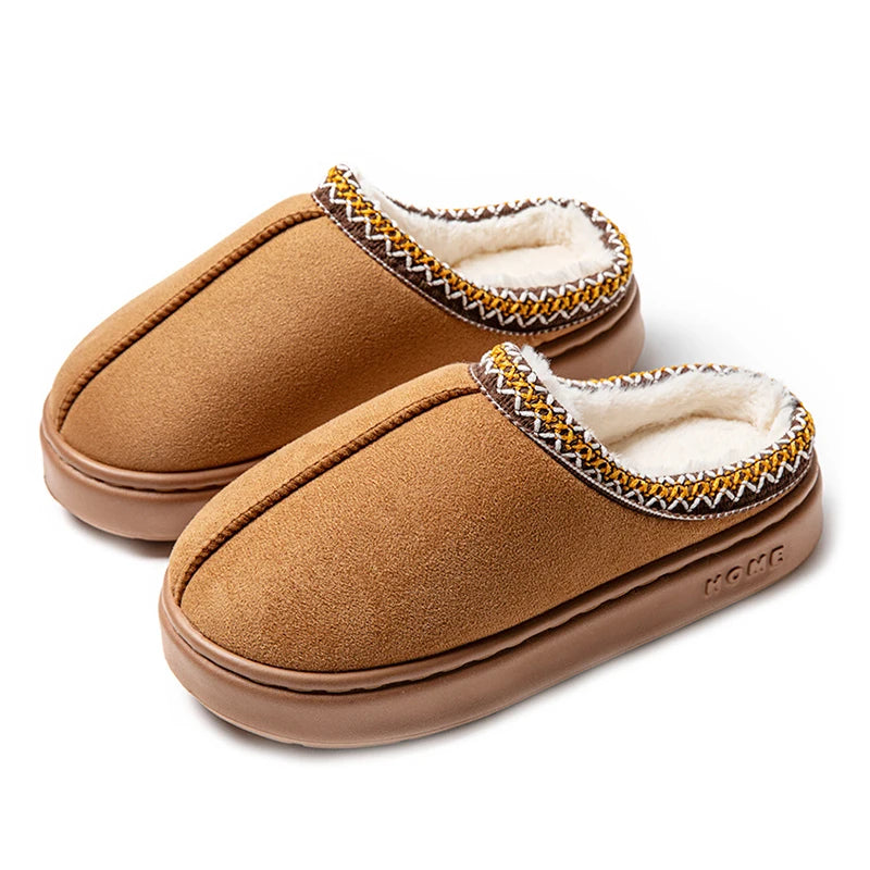 Women's Fuzzy Fur Slippers – Plush Indoor Slides & Flats