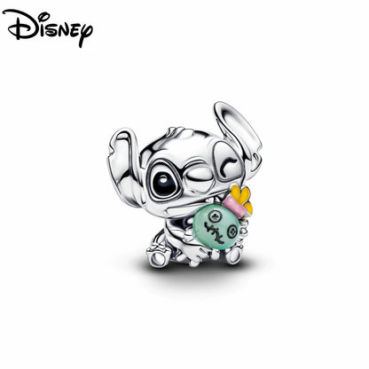 Disney S925 Silver Princess Charm Bead – Fits Pandora Bracelet & Necklace