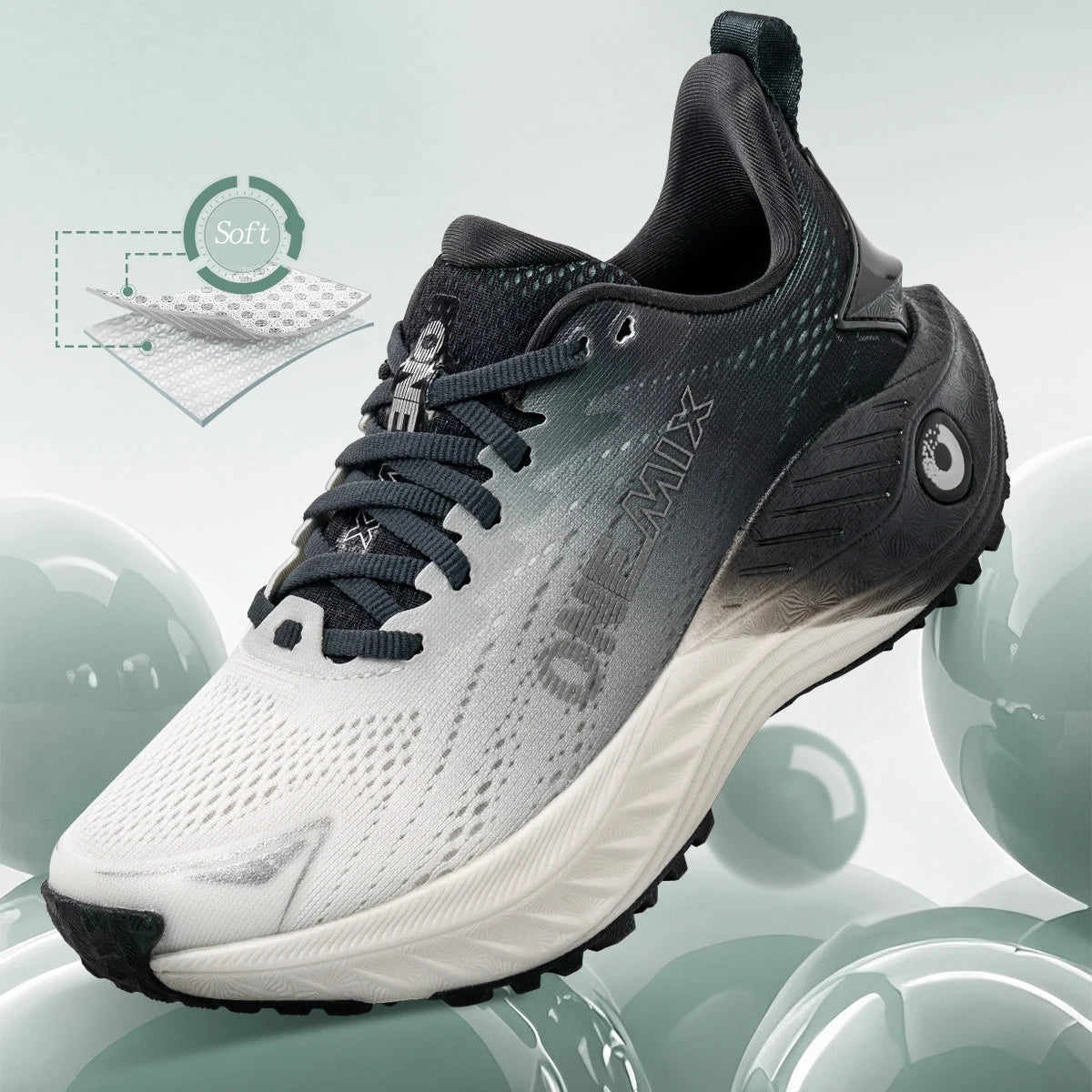 ONEMIX Breathable Running Shoes – Lightweight Cushioned Sneakers for Men & Women