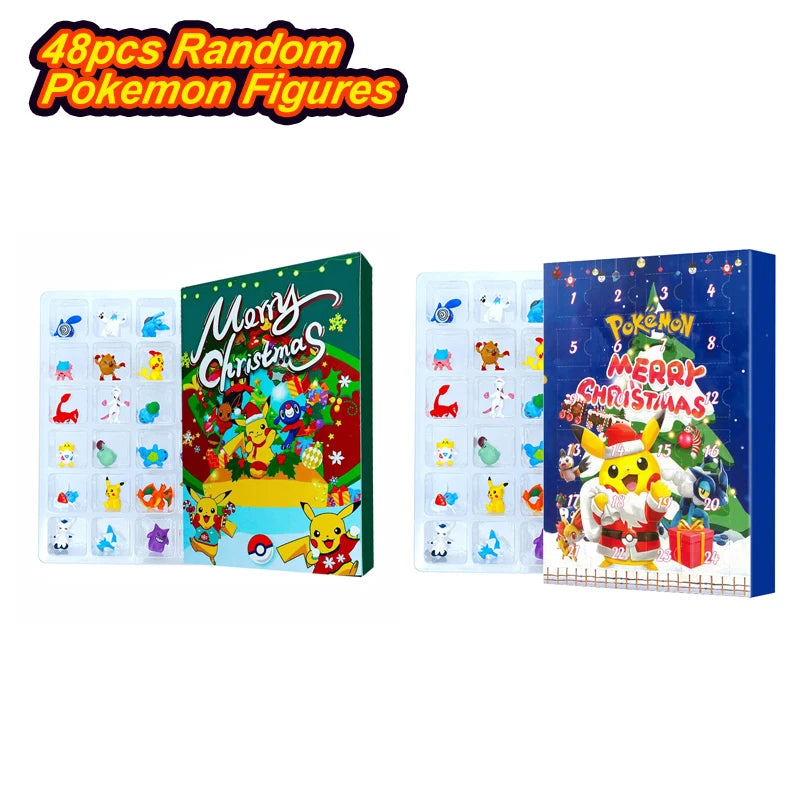 Pokémon Pikachu Bulbasaur Mini Figure Advent Calendar
