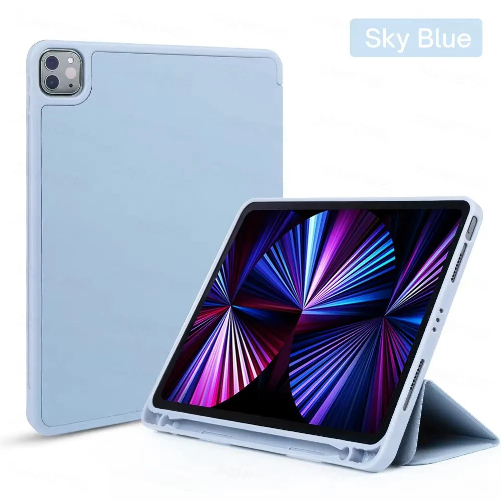 iPad Case with Pencil Holder – Fits Air, Pro, Mini & All Generations