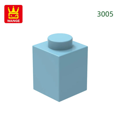 Wange 3005 1x1 Basic Brick MOC Parts – 232pcs Bulk Pack