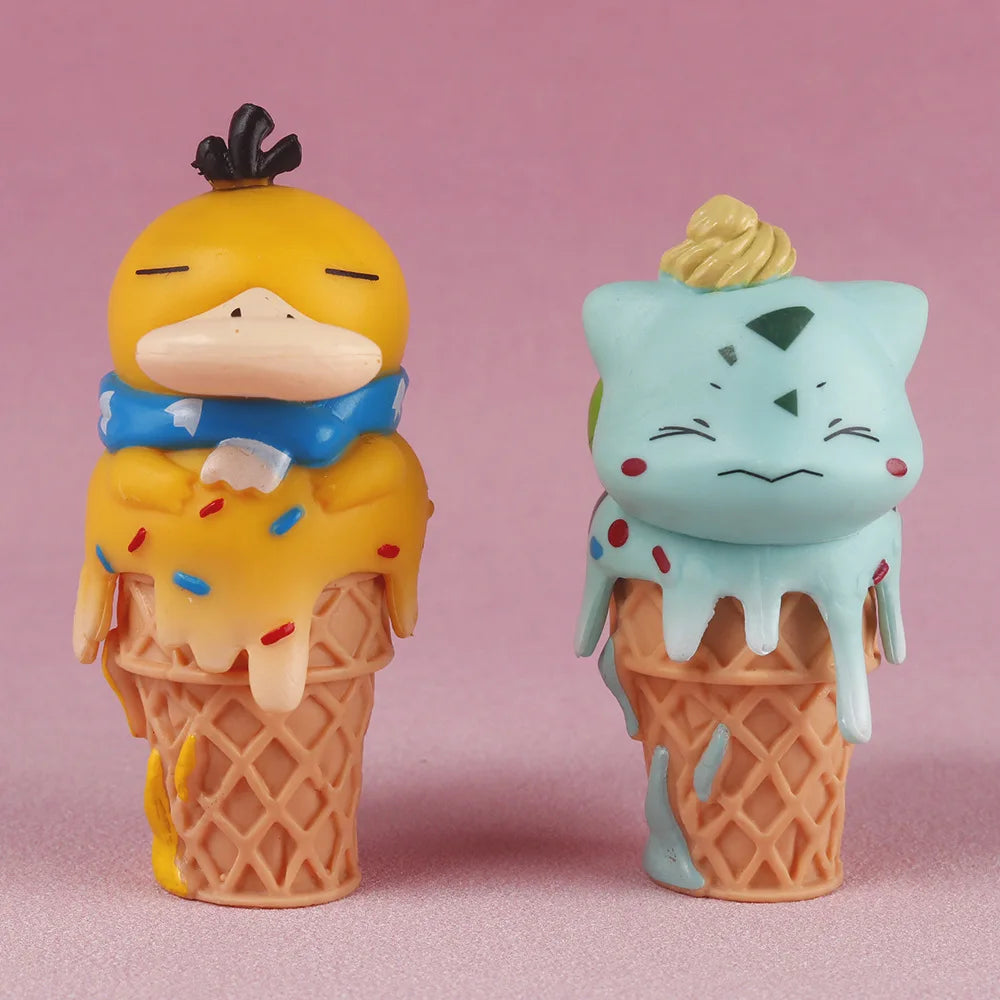 Pokémon Pikachu and Gengar Ice Cream Action Figure