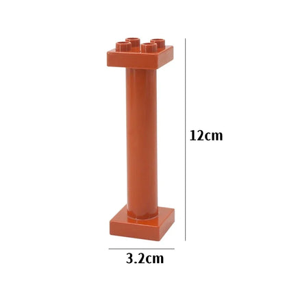 Large Building Blocks Playground Parts – Duplo Compatible Accessories