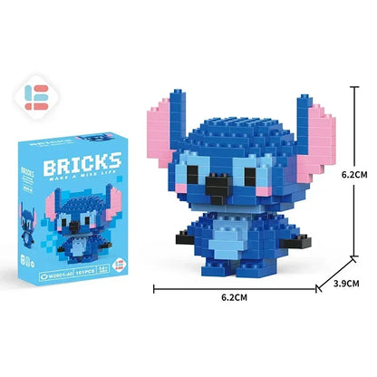 Mini Building Blocks Cartoon Character Figure – Tsum Tsum Style