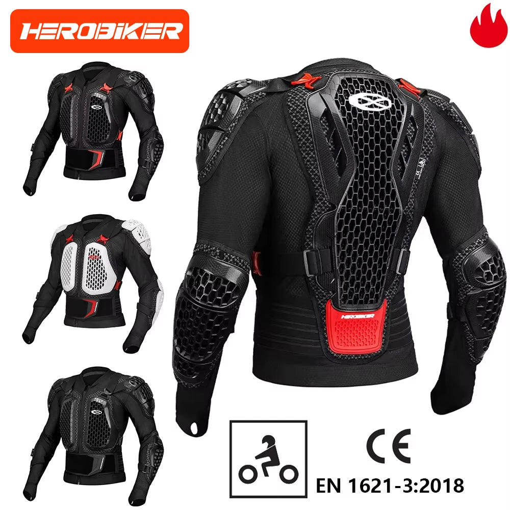 Motocross Body Armor Jacket & Protective Pants