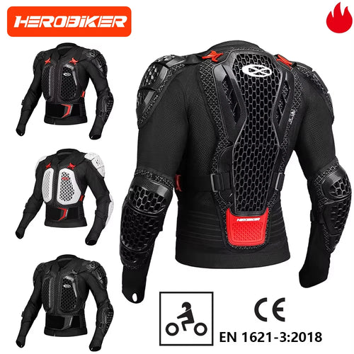 Motocross Body Armor Jacket & Protective Pants