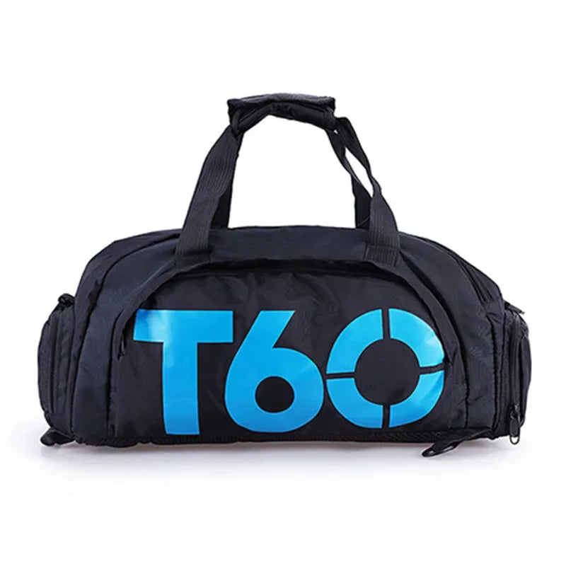T60 Sports Gym Bag with Dry Wet Separation – Large Capacity