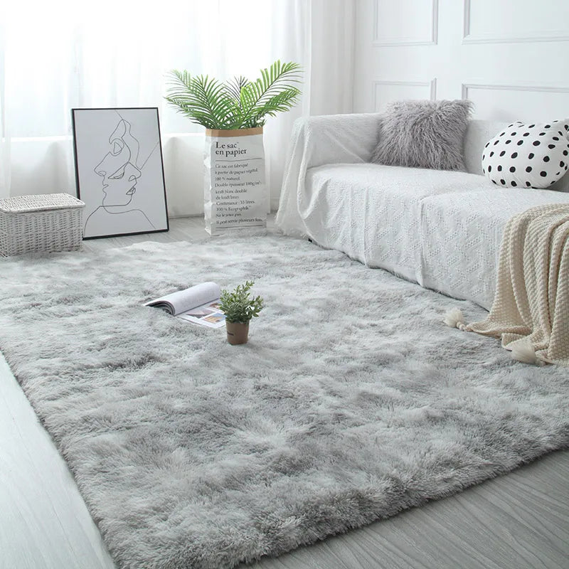 Fluffy Shaggy Area Rug – Soft Non-Slip Carpet for Living Room & Bedroom