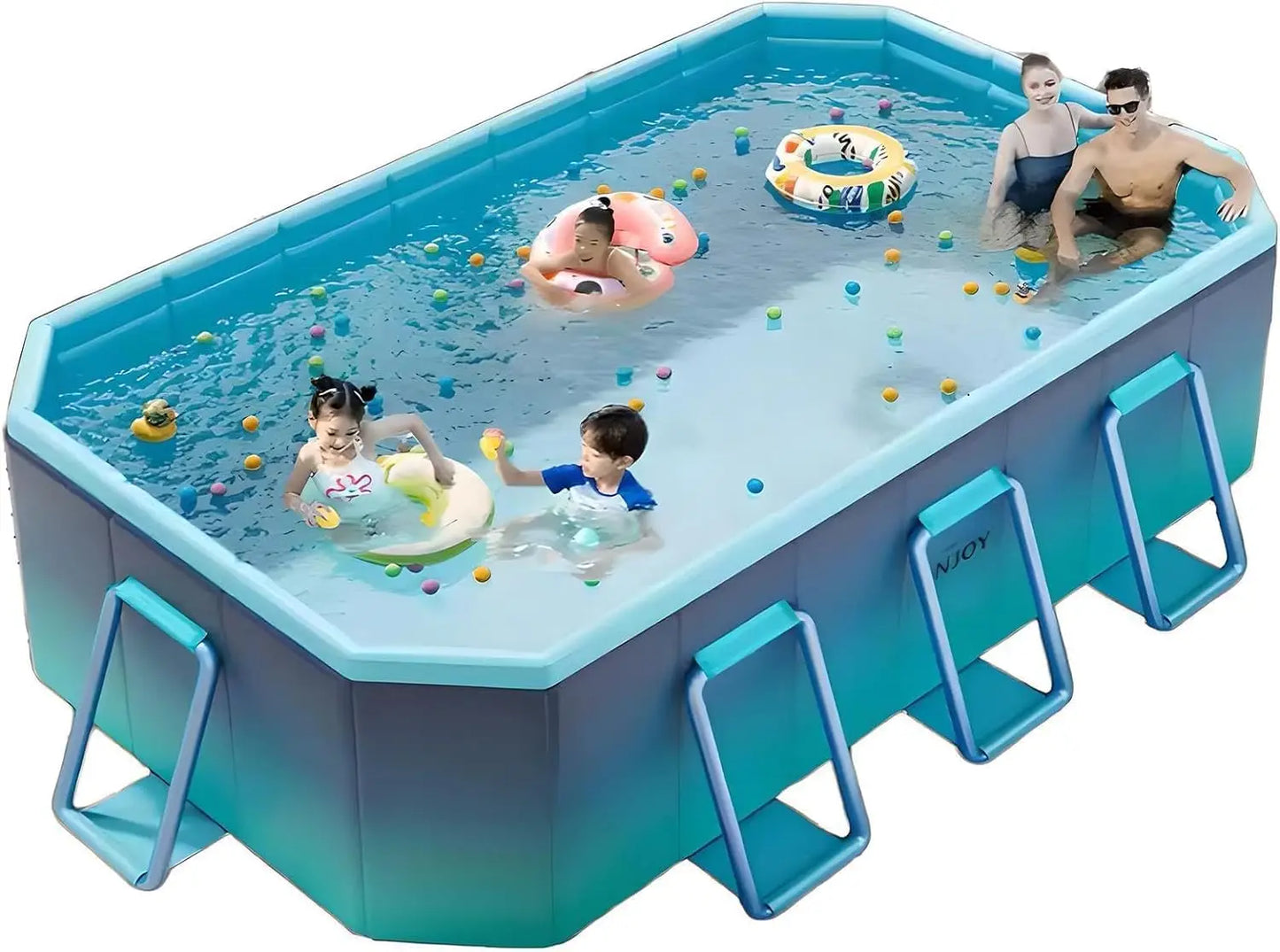 Large Foldable Non Inflatable Portable Swimming Pool