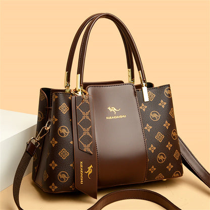 Women's Designer Handbag – Large Capacity Leather Shoulder Bag