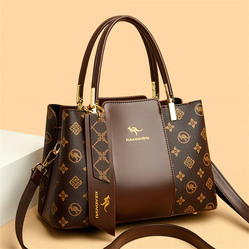 Women's Designer Handbag – Large Capacity Leather Shoulder Bag