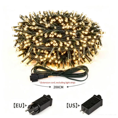 Waterproof LED Fairy String Lights – RGB, White & Warm White